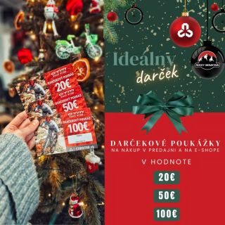 🎁 Hľadáš ideálny darček pre bajkera? 🚴‍♂️ Darčeková poukážka je stávka na istotu! 🎄💥 Nechaj výber na ňom – on najlepšie...